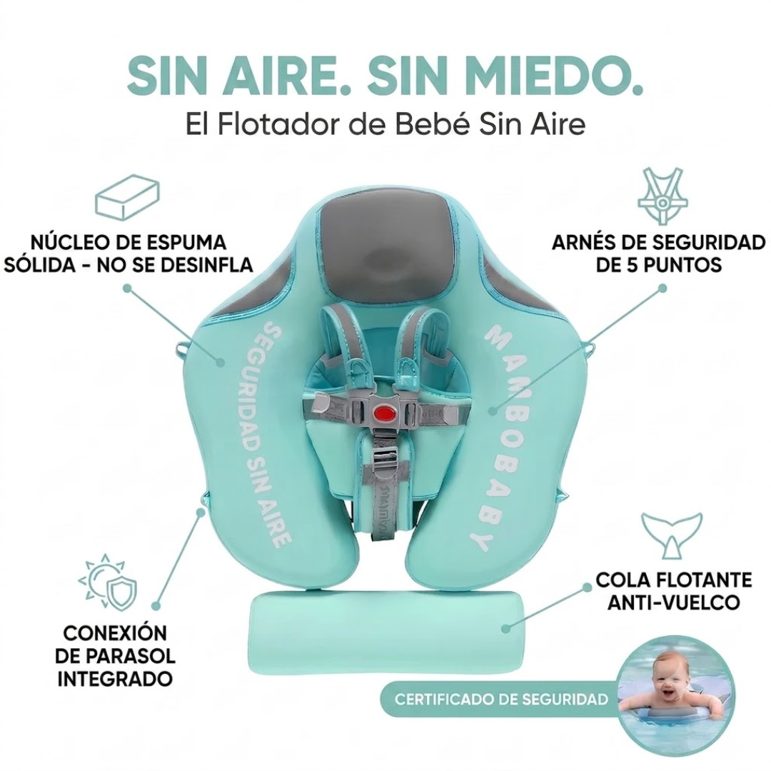 Flotador para bebés no inflable