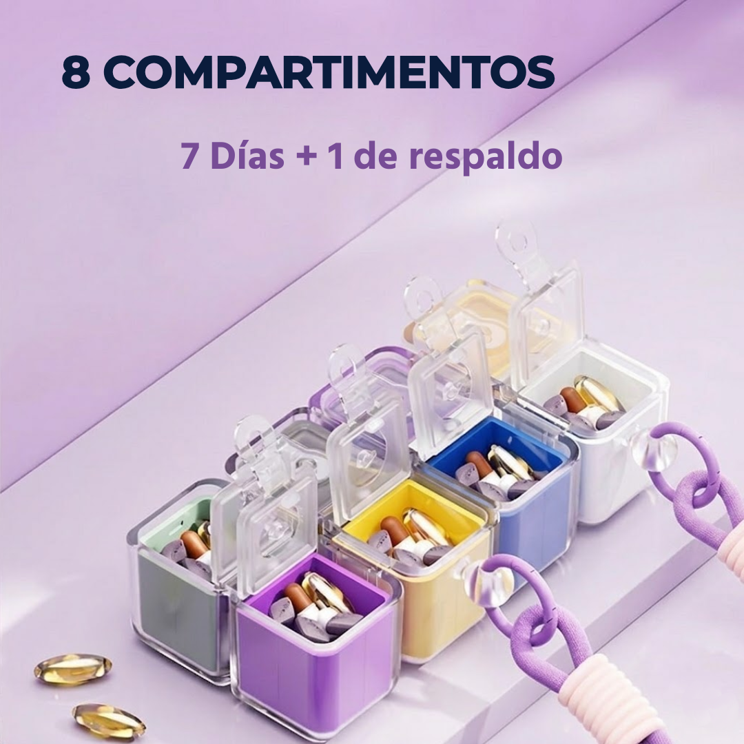 Pastillero Portátil Magnético