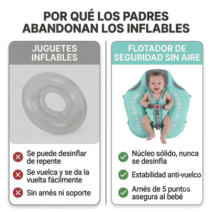 Flotador para bebés no inflable